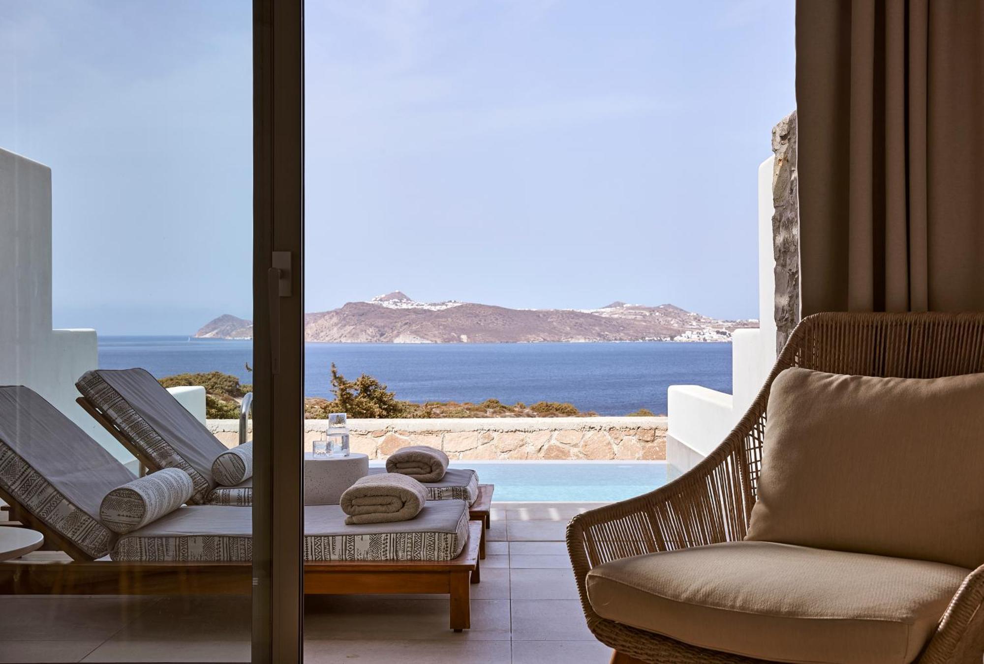 Hotel Milos Sea Resort Adamantas  Quarto foto