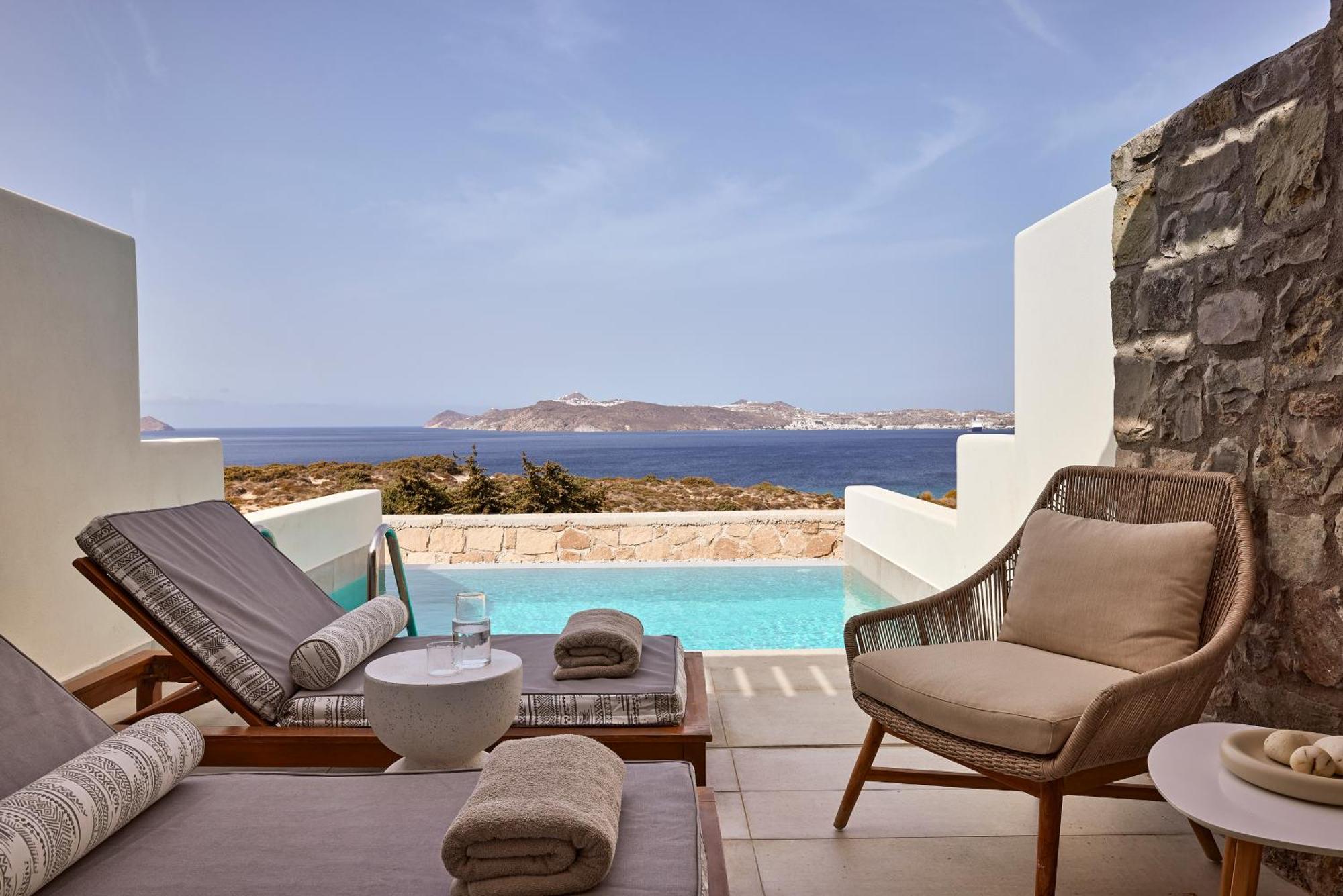 Hotel Milos Sea Resort Adamantas  Quarto foto